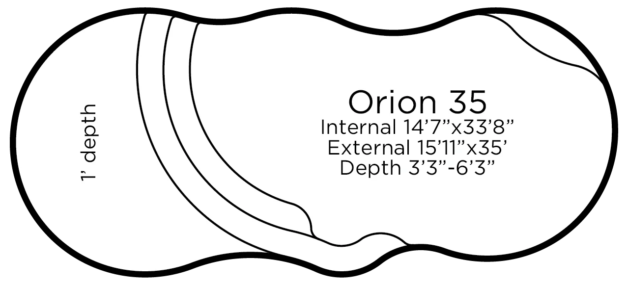 Orion 35 plan view